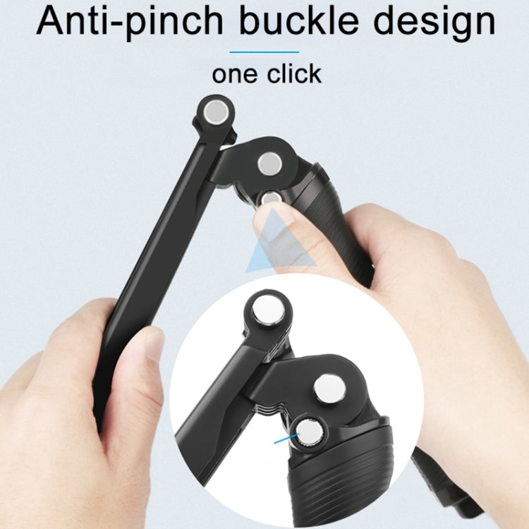 3-Way Monopod + Tripod + Grip Super Portable Magic Mount Selfie Stick for GoPro Hero12 Black / Hero11 /10 /9 /8 /7 /6 /5, Insta360 Ace / Ace Pro, DJI Osmo Action 4 and Other Action Cameras, Length of Extension: 20-62cm - Extendable Pole by PMC TechLife | Online Shopping South Africa | PMC TechLife | Buy Now Pay Later Mobicred