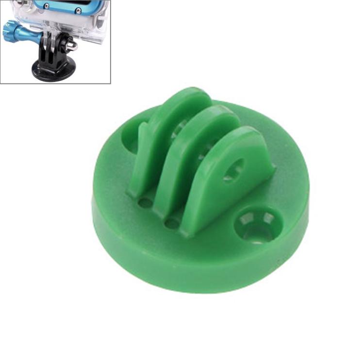 GP267 Camcorder Mount Adapter to Tripod Stand for GoPro HERO6/ 5 /5 Session /4 /3+ /3 /2 /1(Green) - Connection Mount by PMC TechLife | Online Shopping South Africa | PMC TechLife | Buy Now Pay Later Mobicred