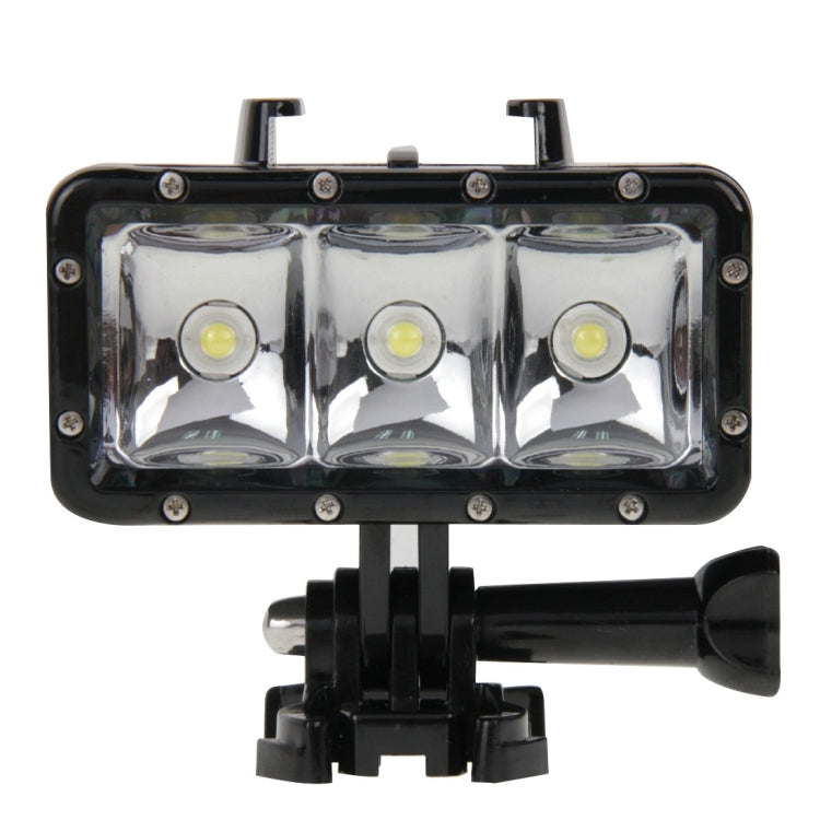 30M Waterproof Video Light 3 Modes Flashlight with Base Mount & Screw for GoPro, Insta360, DJI and Other Action Cameras - free shipping - PMC TechLife - Order now!