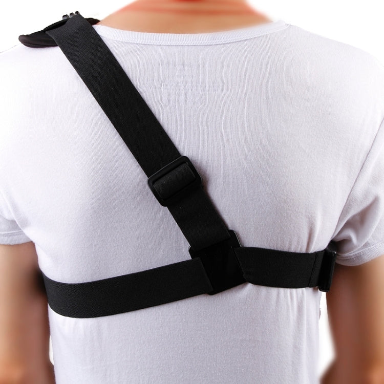 360 Degree Rotary Special Sports Single Shoulder DV Chest Belt for GoPro, Insta360, DJI and Other Action Cameras(Black) - Chest Belt by PMC TechLife | Online Shopping South Africa | PMC TechLife | Buy Now Pay Later Mobicred