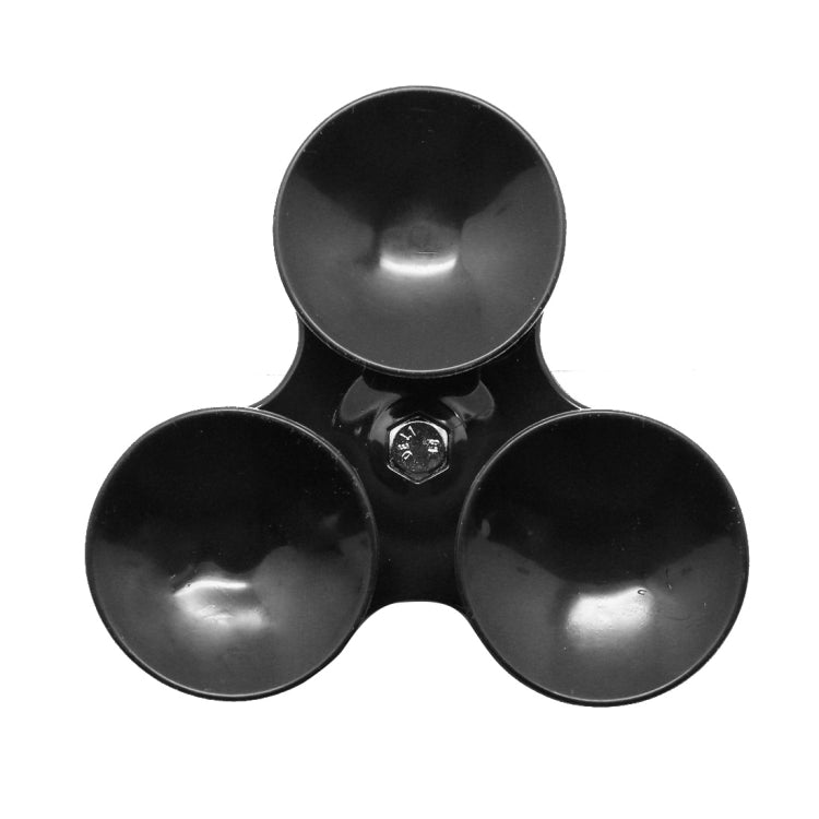 Triangle Direction Suction Cup Mount with Tripod Mount + Handle Screw for GoPro, Insta360, DJI and Other Action Cameras(Dark Blue) - Holder by PMC TechLife | Online Shopping South Africa | PMC TechLife | Buy Now Pay Later Mobicred