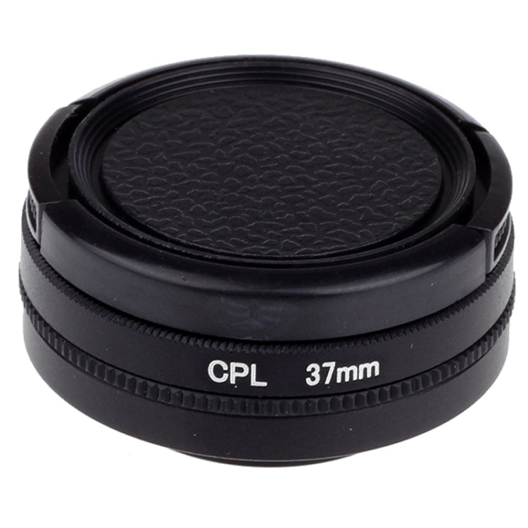 37mm CPL Filter Circular Polarizer Lens Filter with Cap for Xiaomi Xiaoyi 4K+ / 4K, Xiaoyi Lite, Xiaoyi Sport Camera - Lens Filter by PMC TechLife | Online Shopping South Africa | PMC TechLife | Buy Now Pay Later Mobicred