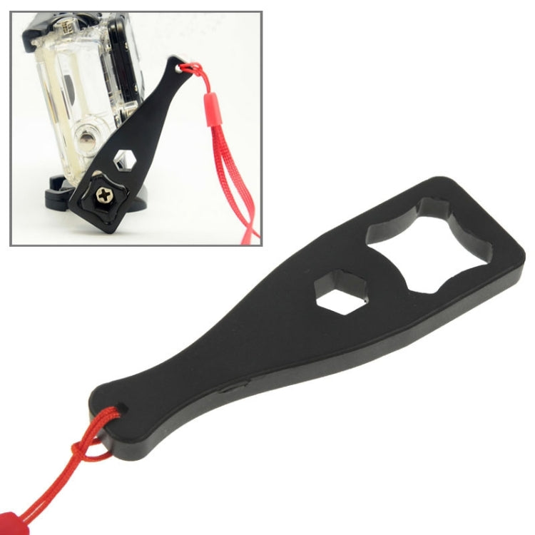 5pcs Plastic Screw Rod Screw Cap Spanner Wrench with Lanyard for GoPro, Insta360, DJI and Other Action Cameras - Tools by PMC TechLife | Online Shopping South Africa | PMC TechLife | Buy Now Pay Later Mobicred