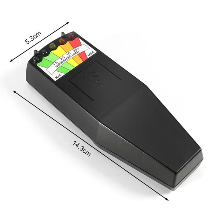 5-LED Electromagnetic Radiation Detector EMF Meter Tester - Radiation Detector by PMC TechLife | Online Shopping South Africa | PMC TechLife