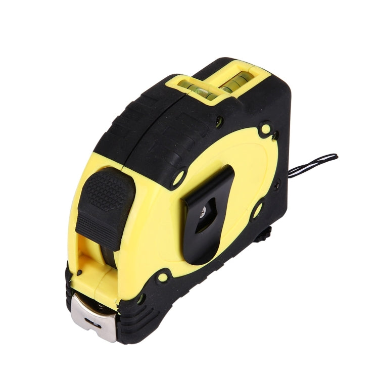 Laser Level with Tape Measure Pro (25 feet) & Belt Clip / Can be Attached to Tripod(Yellow) - Laser Rangefinder by PMC TechLife | Online Shopping South Africa | PMC TechLife | Buy Now Pay Later Mobicred