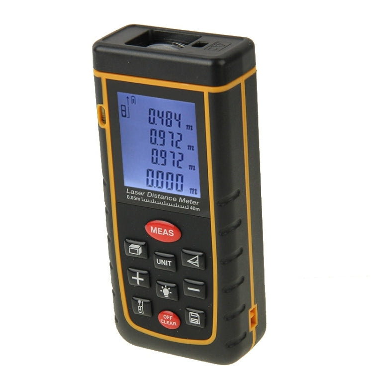 RZ-A40 1.9 inch LCD 40m Hand-held Laser Distance Meter with Level Bubble - Laser Rangefinder by PMC TechLife | Online Shopping South Africa | PMC TechLife | Buy Now Pay Later Mobicred