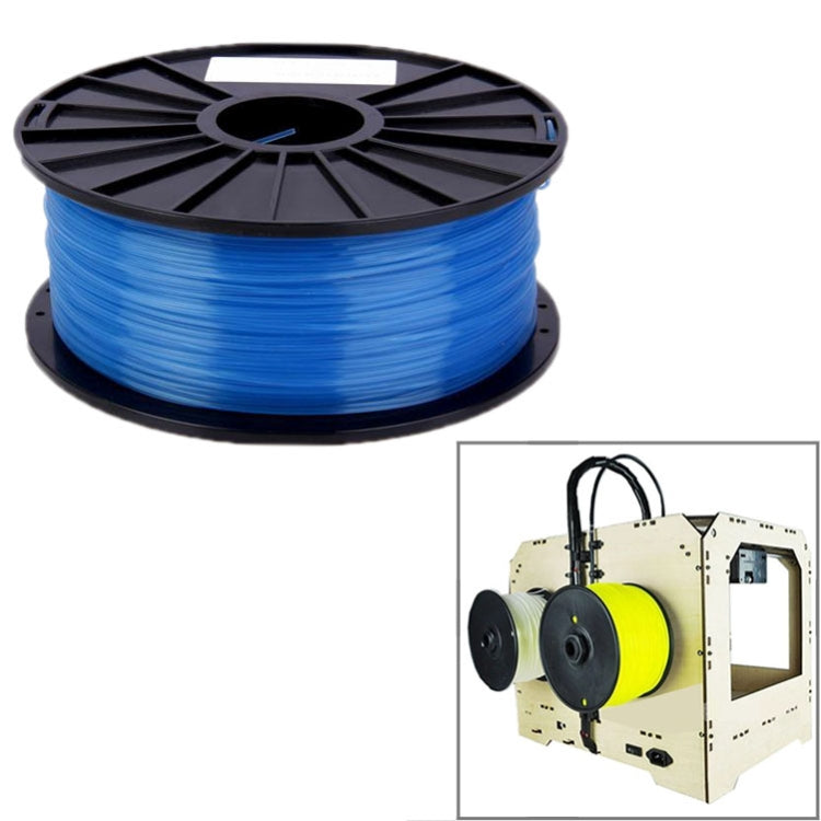 PLA 1.75 mm Transparent 3D Printer Filaments(Blue) - Consumables by PMC TechLife | Online Shopping South Africa | PMC TechLife | Buy Now Pay Later Mobicred