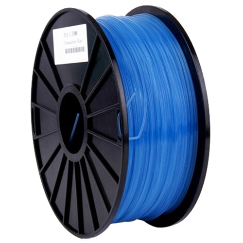PLA 3.0 mm Transparent 3D Printer Filaments, about 115m(Blue) - Consumables by PMC TechLife | Online Shopping South Africa | PMC TechLife | Buy Now Pay Later Mobicred