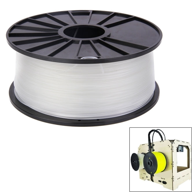 ABS 3.0 mm Color Series 3D Printer Filaments, about 135m(Transparent) - Consumables by PMC TechLife | Online Shopping South Africa | PMC TechLife | Buy Now Pay Later Mobicred