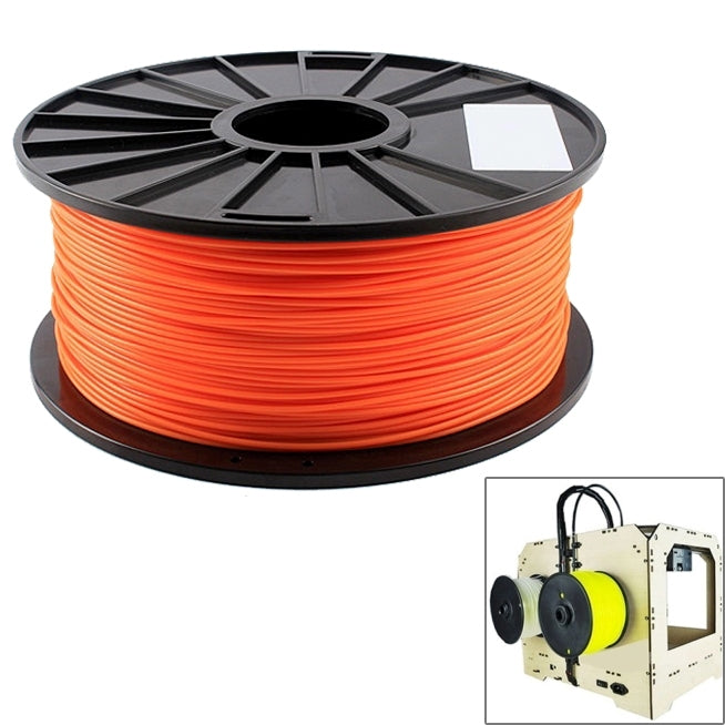 ABS 3.0 mm Fluorescent 3D Printer Filaments, about 135m(Orange) - Consumables by PMC TechLife | Online Shopping South Africa | PMC TechLife | Buy Now Pay Later Mobicred