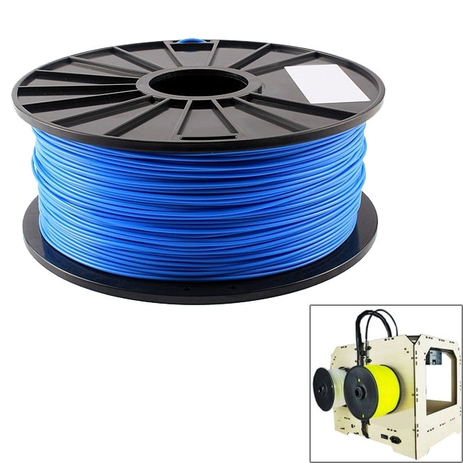 PLA 3.0 mm Fluorescent 3D Printer Filaments, about 115m(Blue) - Consumables by PMC TechLife | Online Shopping South Africa | PMC TechLife | Buy Now Pay Later Mobicred