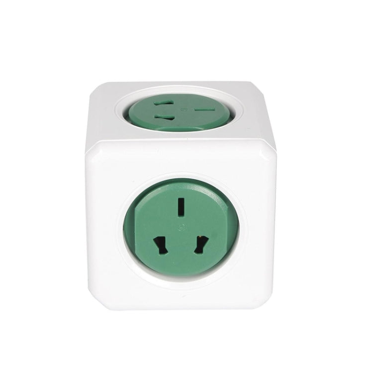 PowerCube 10A Universal Wall Adapter Power Socket with 5 US / AU Sockets for Home Office, AU Plug, Random Color Delivery - Extension Socket by PMC TechLife | Online Shopping South Africa | PMC TechLife | Buy Now Pay Later Mobicred