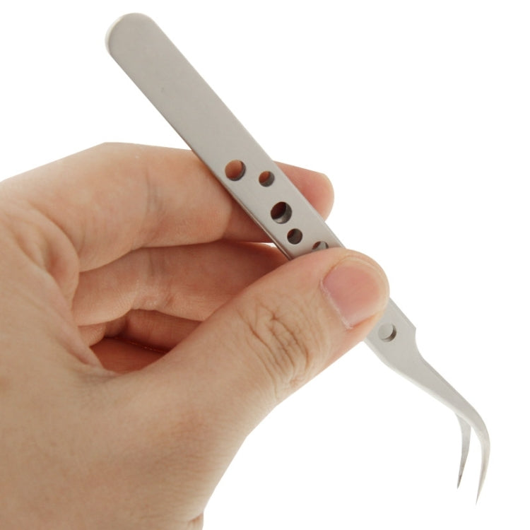 High-Hardness Anti-Magnetic Anti-Acid Steel Curved Tweezers - Tweezers by PMc TechLife | Online Shopping South Africa | PMc TechLife | Buy Now Pay Later Mobicred