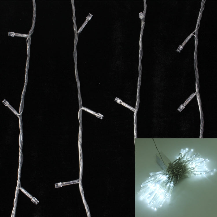 10m String Decoration Light , For Christmas Party, 100 LED, 8 Display Modes,  AC 220V(White) - Holiday Lights by PMC TechLife | Online Shopping South Africa | PMC TechLife | Buy Now Pay Later Mobicred