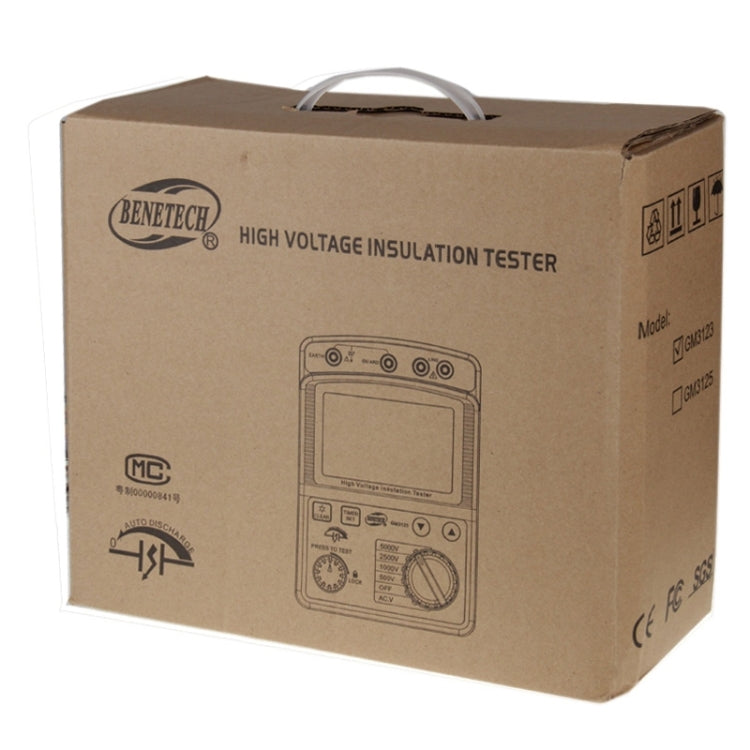 BENETECH GM3123 High Voltage Insulation Tester - free shipping - PMC TechLife - Order now!