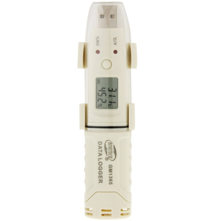BENETECH GM1365 Digital Humidity & Temperature Data Logger - Thermostat & Thermometer by BENETECH | Online Shopping South Africa | PMC TechLife | Buy Now Pay Later Mobicred