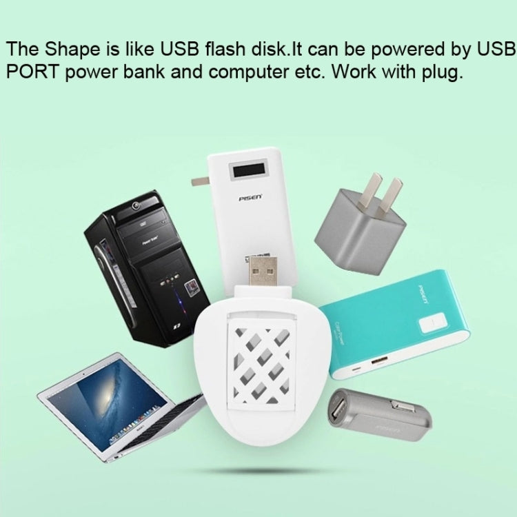 Portable USB Powered Electric Mosquito Killer(Green) - Repellents by PMC TechLife | Online Shopping South Africa | PMC TechLife