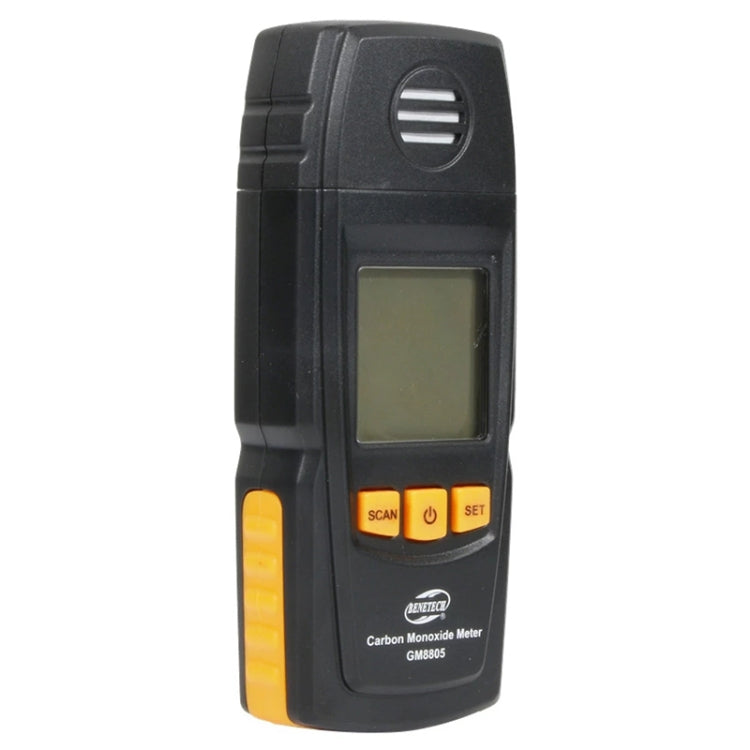 BENETECH GM8805 LCD Display Handheld Carbon Monoxide CO Monitor Detector Meter Tester, Measure Range: 0-1000ppm(Black) - Gas Monitor by BENETECH | Online Shopping South Africa | PMC TechLife | Buy Now Pay Later Mobicred
