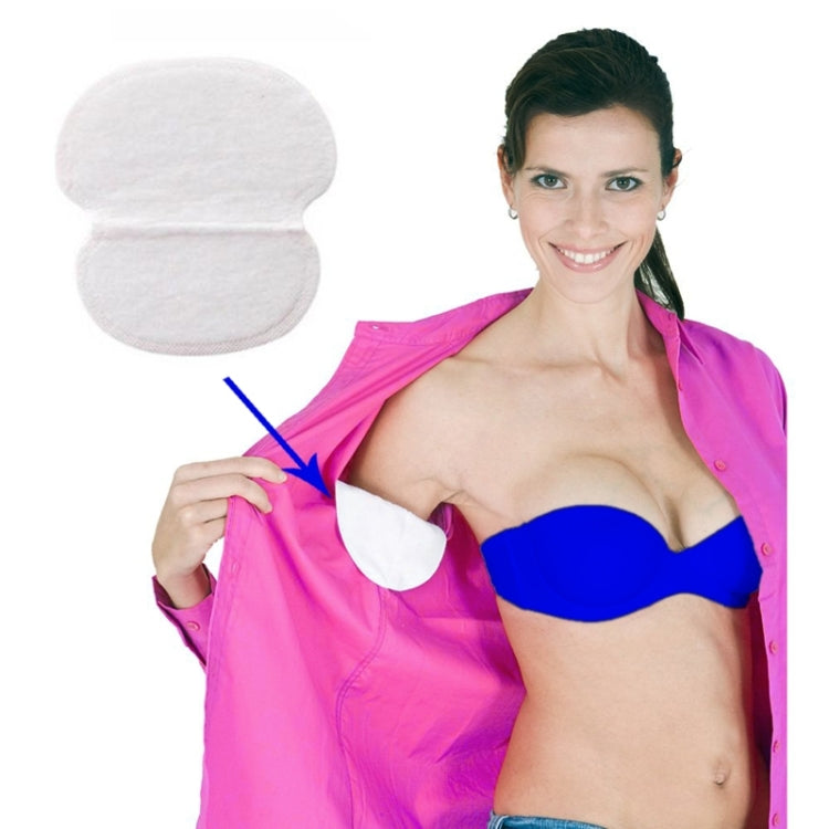 10pcs Disposable Self-adhesive Armpit Cotton Sweat Pads Underarm Absorbents(White) - free shipping - PMC TechLife - Order now!