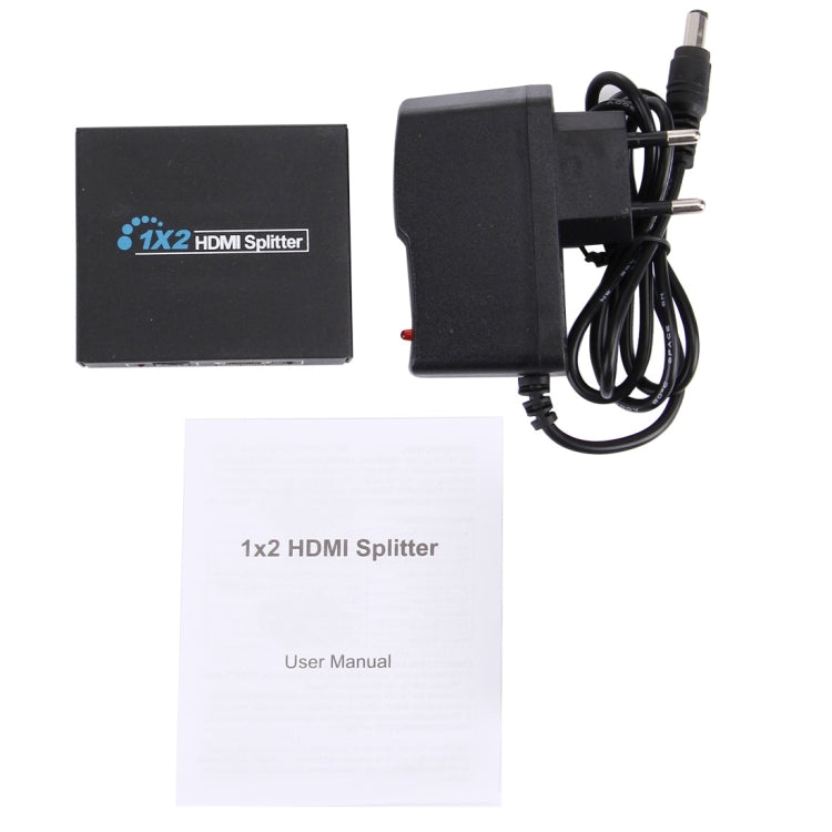 HDV-9812 Mini HD 1080P 1x2 HDMI V1.4 Splitter for HDTV / STB/ DVD / Projector / DVR - Splitter by PMC Jewellery | Online Shopping South Africa | PMC Jewellery | Buy Now Pay Later Mobicred