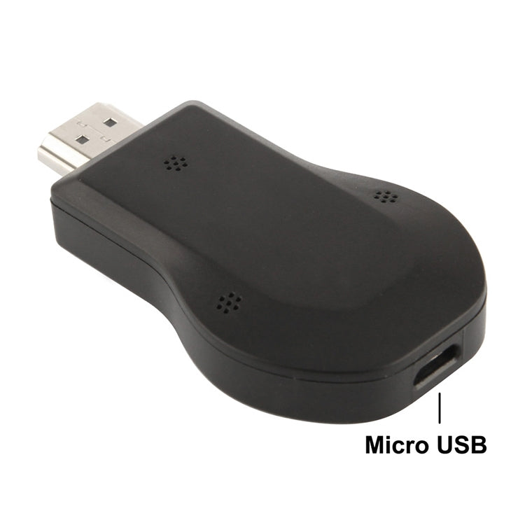 M2 Android 1080P Ezcast HDMI Dongle / HDMI AirPlay DLNA WIFI Displayer Receiver for Android OS / iOS / MAC OS / Windows Devices, Support Sharing Online to TV WIFI Display(Black) - Wireless Display Dongle by PMC TechLife | Online Shopping South Africa | PMC TechLife | Buy Now Pay Later Mobicred