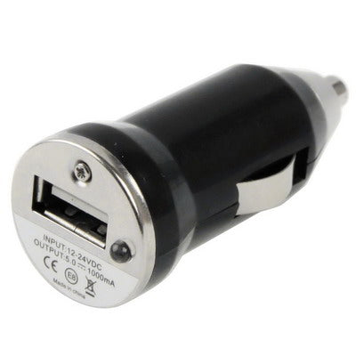 Mini USB Car Charger for iPhone 6 & 6 Plus, 5 & 5S & 5C, 4 & 4S, 3G & 3GS, iPod Touch(Black) - free shipping - PMC TechLife - Order now!