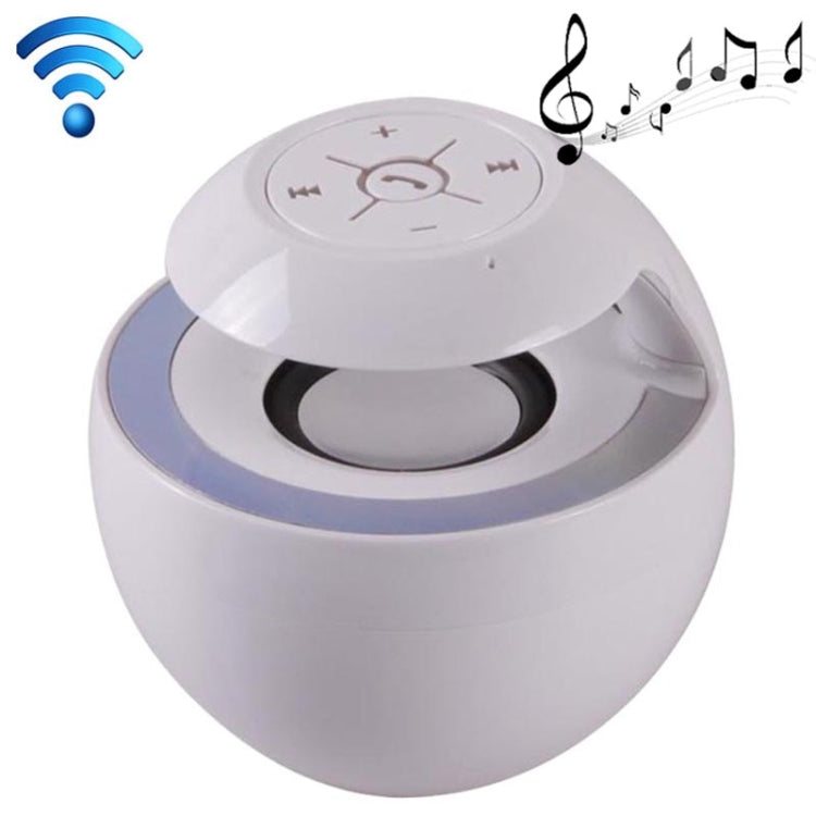 Attractive Swan Style Bluetooth 3.0 + EDR Speaker for iPad / iPhone / Other Bluetooth Mobile Phone, Support Handfree Function, BTS-16(White) - Desktop Speaker by PMC TechLife | Online Shopping South Africa | PMC TechLife | Buy Now Pay Later Mobicred