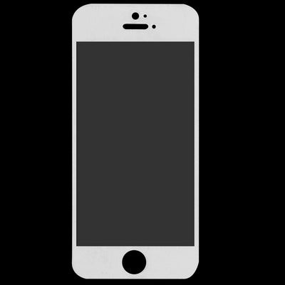 Tempered Glass Protective Film for iPhone 5 & 5S & 5C(White) - Tempered Glass Film by PMC TechLife | Online Shopping South Africa | PMC TechLife