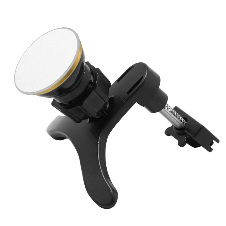 Rotatable Universal Car Air Vent Magnetic Phone Holder Stand Mount , For iPhone, Galaxy, Huawei, Xiaomi, Lenovo, Sony, LG, HTC and Other Smartphones(Gold) - Universal Car Holders by Young Player | Online Shopping South Africa | PMC TechLife | Buy Now Pay Later Mobicred