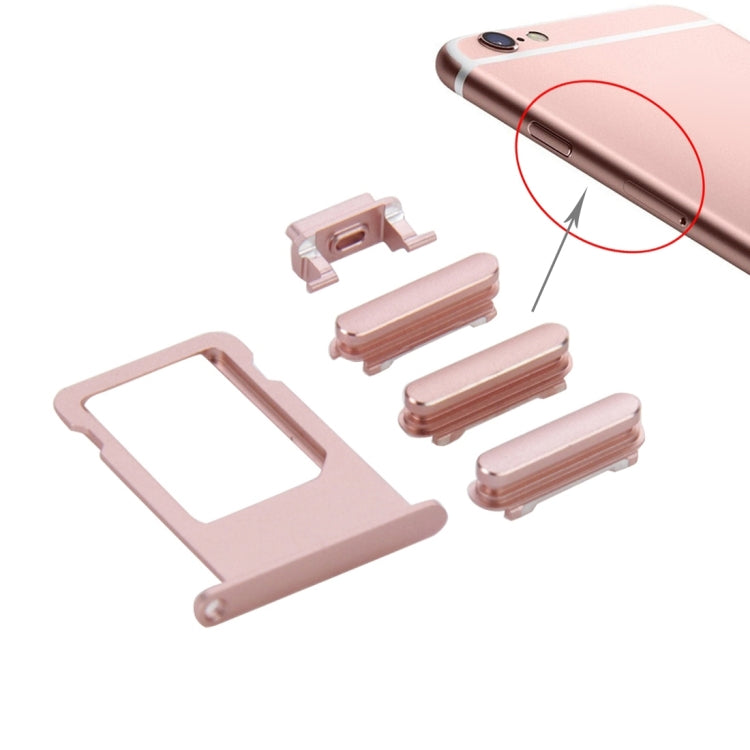Card Tray  for iPhone 6s Plus(Rose Gold ) - iPhone 6S/6S Plus Parts by PMc TechLife | Online Shopping South Africa | PMc TechLife | Buy Now Pay Later Mobicred