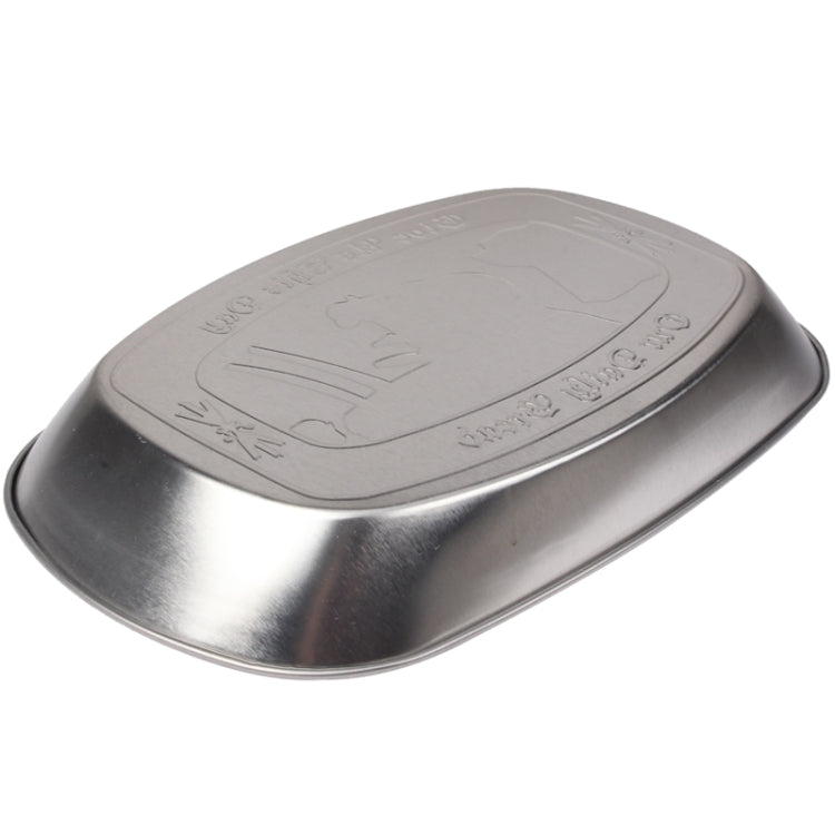 Stainless Steel Multi-purpose Tray Fruit Bowl Dessert Plate (Random Delivery) - Gadgets by PMC TechLife | Online Shopping South Africa | PMC TechLife | Buy Now Pay Later Mobicred