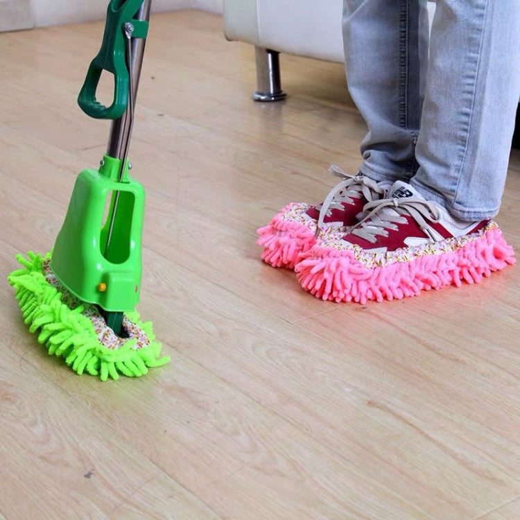 Pair of Multifunction Cleaning Slipper Cover Mop Floor Clean Shoes Covers(Green) - Sponges, Cloths & Brushes by PMC TechLife | Online Shopping South Africa | PMC TechLife | Buy Now Pay Later Mobicred