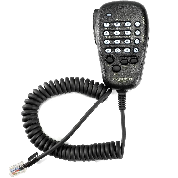 MH-48A6J DTMF Microphone for Yaesu MH-48A6J FT-7800R FT-8800 FT-8900R Radio(Black) - free shipping - PMC TechLife - Order now!