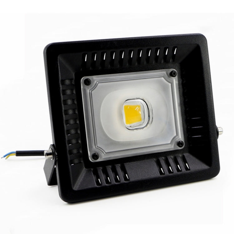 50W Waterproof LED Floodlight Lamp, Luminous Flux: > 4000LM, PF > 0.9, RA > 80, AC 90-140V(Warm White) - Floodlights by PMC Jewellery | Online Shopping South Africa | PMC Jewellery | Buy Now Pay Later Mobicred