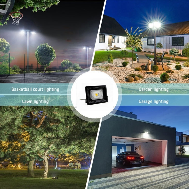 50W Waterproof LED Floodlight Lamp, Luminous Flux: > 4000LM, PF > 0.9, RA > 80, AC 90-140V(Warm White) - Floodlights by PMC Jewellery | Online Shopping South Africa | PMC Jewellery | Buy Now Pay Later Mobicred