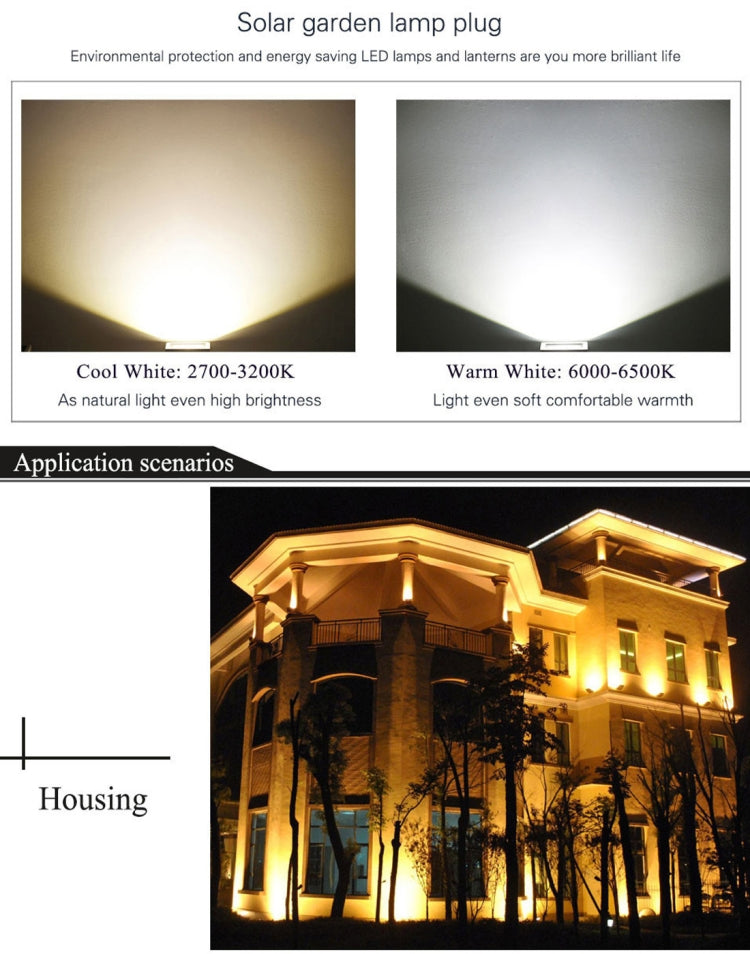 100W Waterproof LED Floodlight Lamp, 2 x 48 LED SMD 2835, Luminous Flux: > 8000LM, PF > 0.9, RA > 80, AC 90-140V(Warm White) - Floodlights by PMC Jewellery | Online Shopping South Africa | PMC Jewellery | Buy Now Pay Later Mobicred