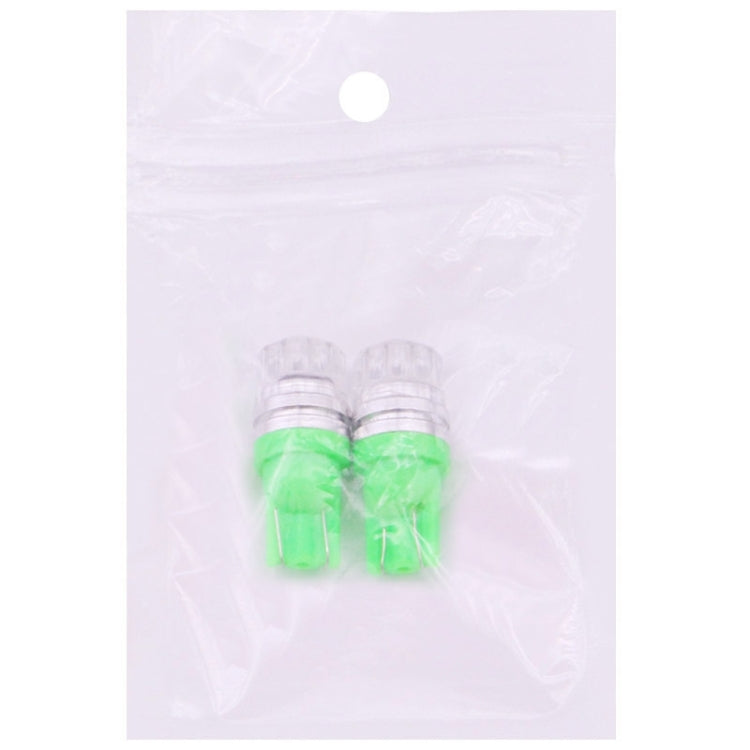 2 PCS T10 1.5W 60LM 1 LED Green COB LED Brake Light for Vehicles, DC12V(Green) - Instrument Lights by PMC TechLife | Online Shopping South Africa | PMC TechLife | Buy Now Pay Later Mobicred