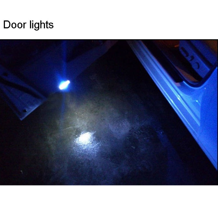 2 PCS T10 1.5W 60LM 1 LED Blue COB LED Brake Light for Vehicles, DC12V(Blue) - Instrument Lights by PMC TechLife | Online Shopping South Africa | PMC TechLife | Buy Now Pay Later Mobicred