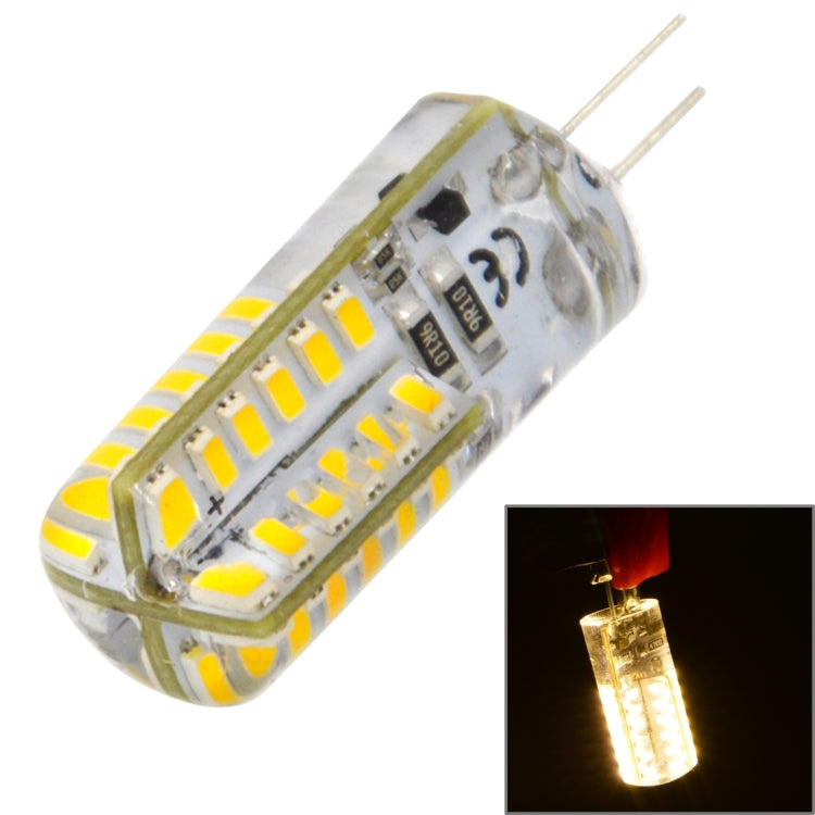 G4 3.5W 170LM Silicone Corn Light Bulb, 48 LED SMD 3014, White Light, DC 12V - LED Blubs & Tubes by PMc TechLife | Online Shopping South Africa | PMc TechLife | Buy Now Pay Later Mobicred