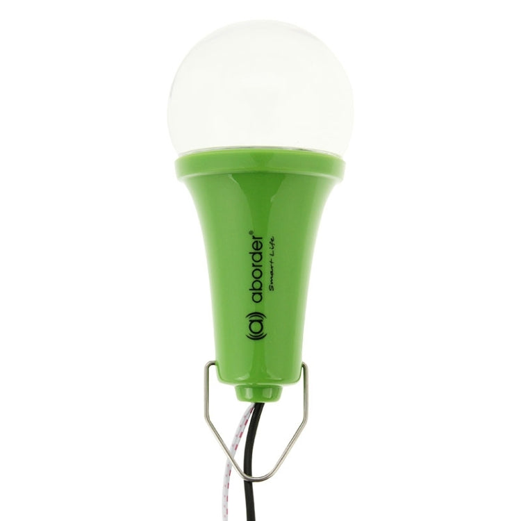 1W 1200mAh LED Energy Saving Light Bulb, Solar Powered Lighting System (Green) - Camping Lighting by PMc TechLife | Online Shopping South Africa | PMc TechLife | Buy Now Pay Later Mobicred