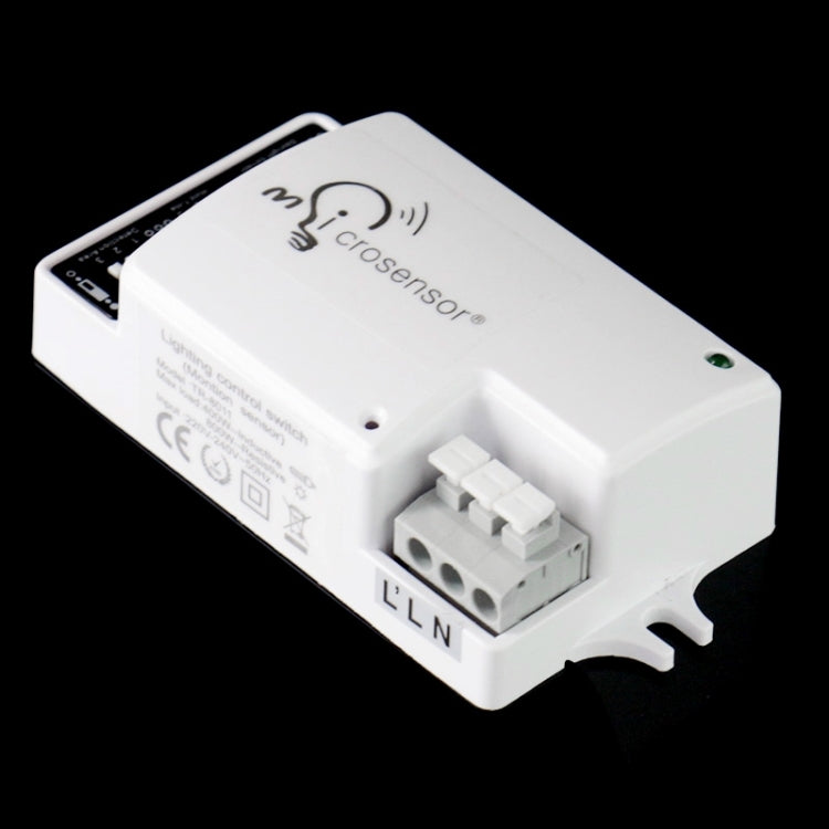 TR-8011 AC 220-240V Light Control Sensor Automatic Light DIP Switch, Detection Range: 10m - LED Controller by PMc TechLife | Online Shopping South Africa | PMc TechLife | Buy Now Pay Later Mobicred
