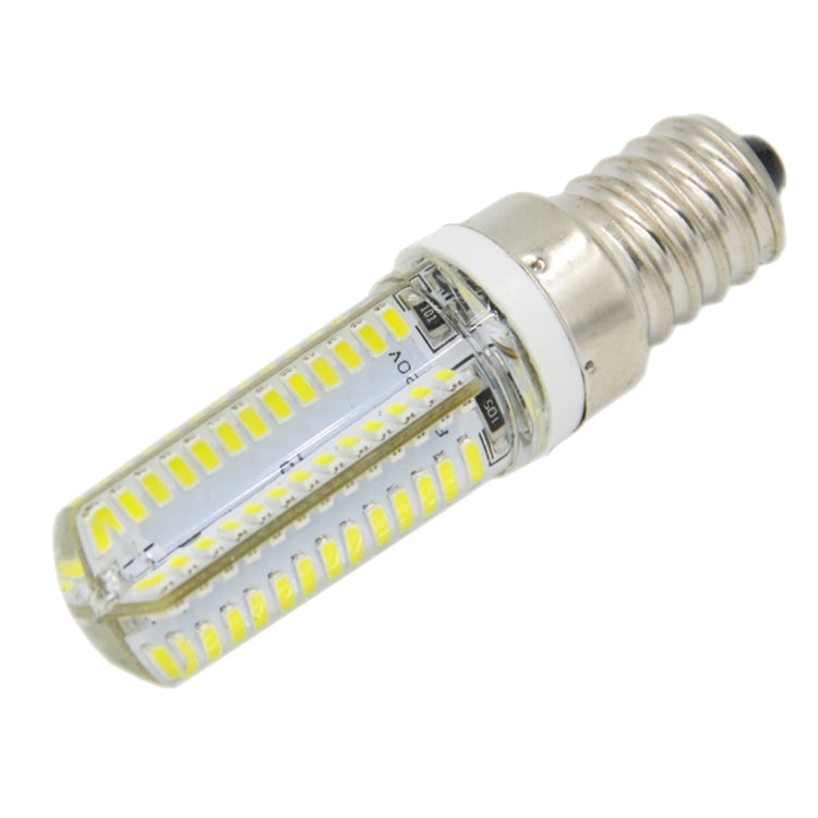 E14 5W 400LM 104 LED SMD 3014 Silicone Corn Light Bulb, AC 220V (White Light) - LED Blubs & Tubes by PMc TechLife | Online Shopping South Africa | PMc TechLife | Buy Now Pay Later Mobicred