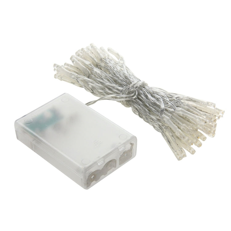 5m String Decoration Light, For Christmas Party, 50 LED, White Light, Battery Powered - Holiday Lights by PMC TechLife | Online Shopping South Africa | PMC TechLife | Buy Now Pay Later Mobicred