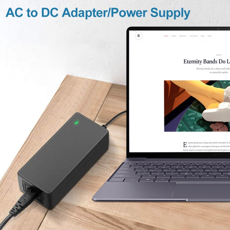 12V 5A 60W AC Power Supply Unit with 5.5mm DC Plug for LCD Monitors Cord, Output Tips: 5.5x2.5mm(Black) - Universal Power Adapter by PMC TechLife | Online Shopping South Africa | PMC TechLife | Buy Now Pay Later Mobicred