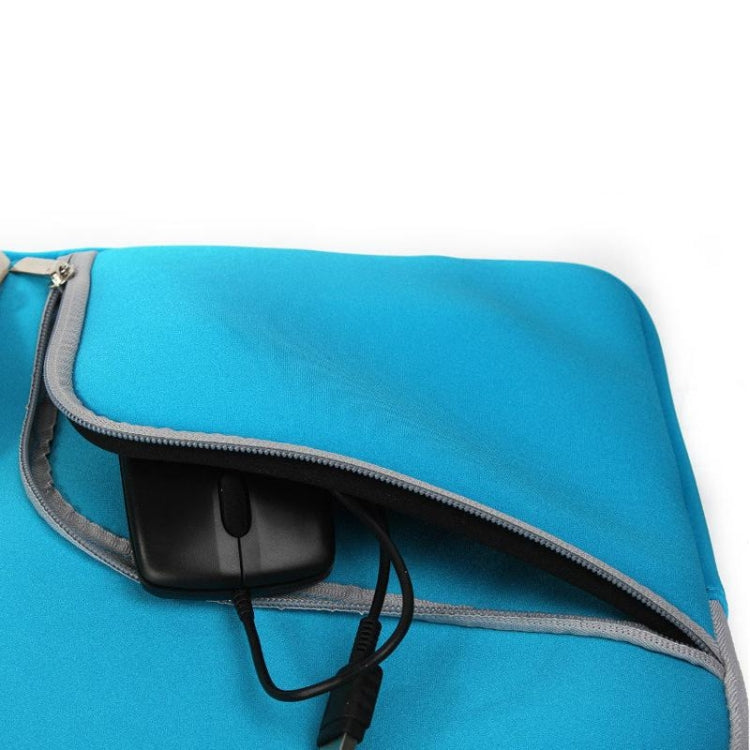 Double Pocket Zip Handbag Laptop Bag for Macbook Air 13 inch(Magenta) - free shipping - PMC Jewellery - Order now!
