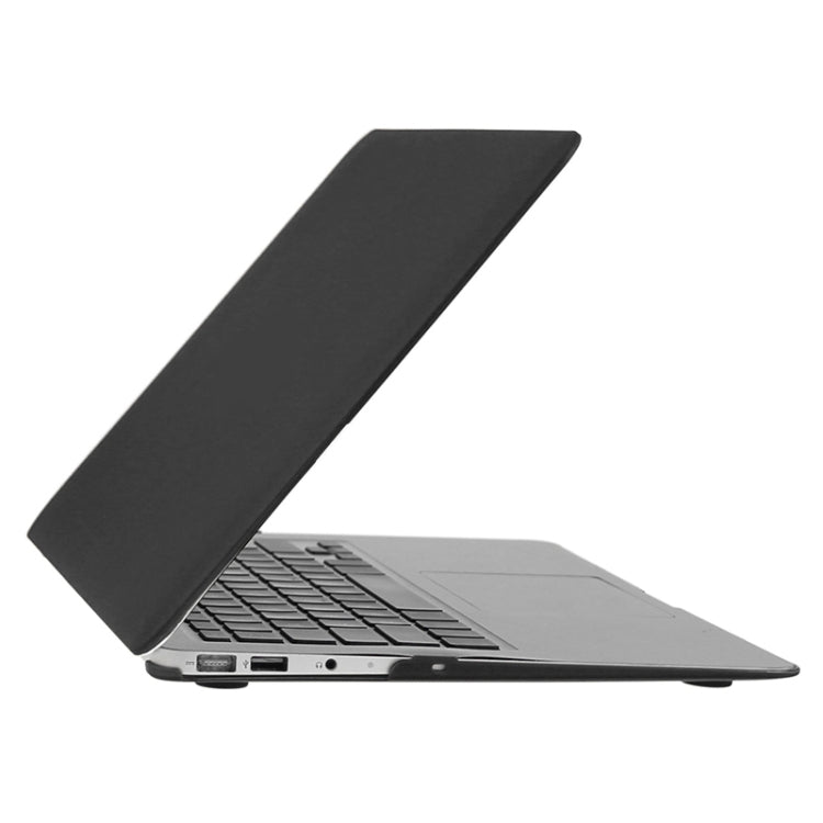 ENKAY for Macbook Air 13.3 inch (US Version) / A1369 / A1466 Hat-Prince 3 in 1 Frosted Hard Shell Plastic Protective Case with Keyboard Guard & Port Dust Plug(Black) - free shipping - PMC Jewellery - Order now!