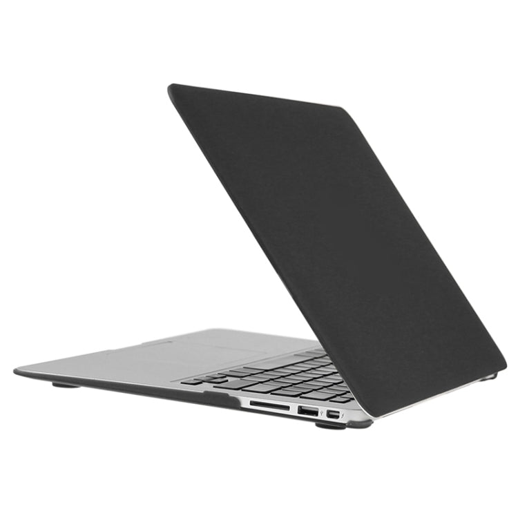 ENKAY for Macbook Air 13.3 inch (US Version) / A1369 / A1466 Hat-Prince 3 in 1 Frosted Hard Shell Plastic Protective Case with Keyboard Guard & Port Dust Plug(Black) - free shipping - PMC Jewellery - Order now!