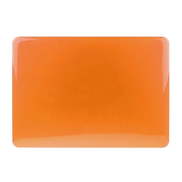 ENKAY for Macbook Air 11.6 inch (US Version) / A1370 / A1465 Hat-Prince 3 in 1 Crystal Hard Shell Plastic Protective Case with Keyboard Guard & Port Dust Plug(Orange) - free shipping - PMC Jewellery - Order now!