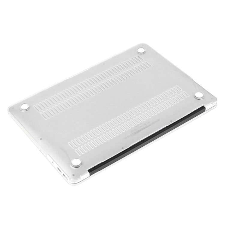 ENKAY for Macbook Air 11.6 inch (US Version) / A1370 / A1465 Hat-Prince 3 in 1 Crystal Hard Shell Plastic Protective Case with Keyboard Guard & Port Dust Plug(White) - free shipping - PMC Jewellery - Order now!