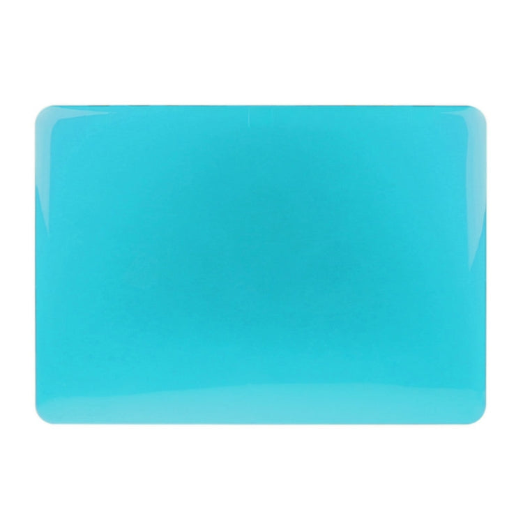 ENKAY for Macbook Air 13.3 inch (US Version) / A1369 / A1466 Hat-Prince 3 in 1 Crystal Hard Shell Plastic Protective Case with Keyboard Guard & Port Dust Plug(Blue) - free shipping - PMC Jewellery - Order now!